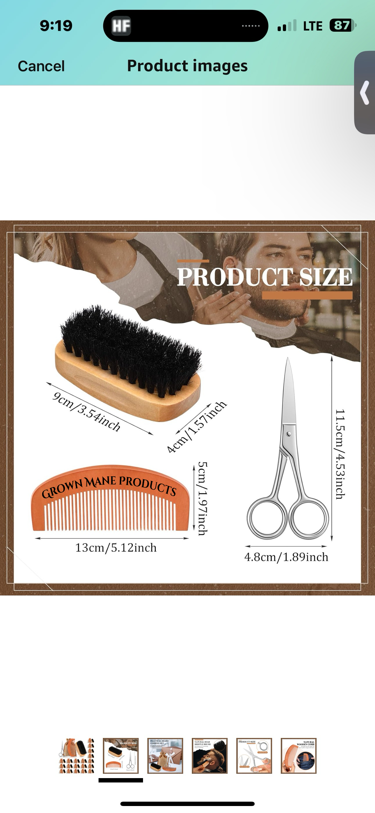 Grown Mane Products Complete Beard Care Kit